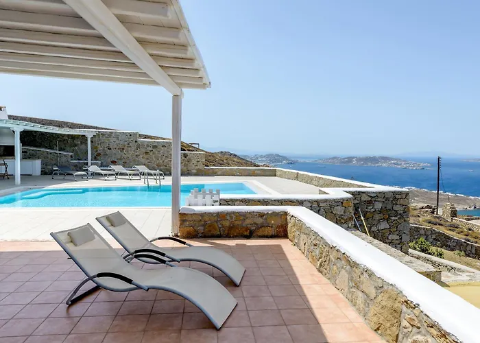 Lighthouse - Private Pool - Unlimited Sea View - 6 Pax Χουλάκια