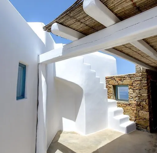 Ferienhaus Lighthouse - Private Pool - Unlimited Sea View - 6 Pax Houlakia (Mykonos)